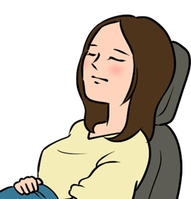 母体を安静に